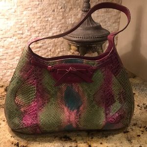Kate spade python handbag